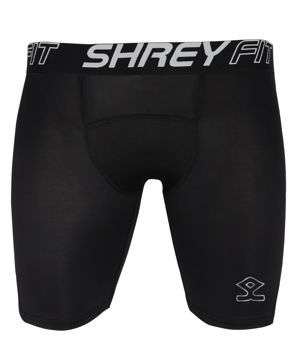 SHREY INTENSE COMPRESSION SHORTS - BLACK