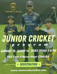  YOUTH CRICKET PROGRAM WINTER 2025